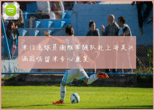津门虎球员谢维军随队赴上海吴兴涵因伤留津专心康复